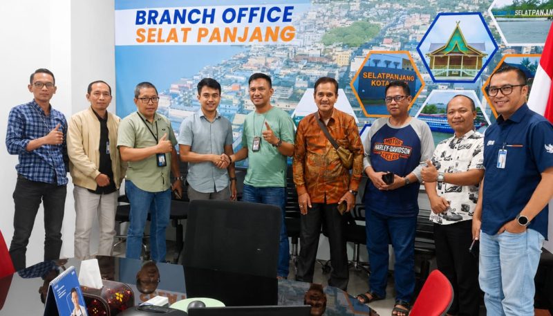 Kantor Cabang BRI Selatpanjang, Jalan Diponegoro, Selat Panjang Kota,Riau (TNF/Warta-kota.com)